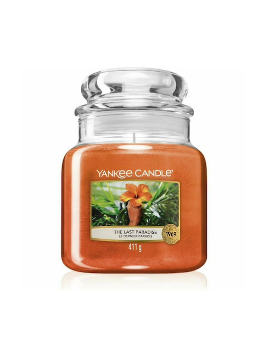 Yankee Candle Lumânare Aromată Borcan cu Aromă Ultimul Paradis Alb 411gr 1buc