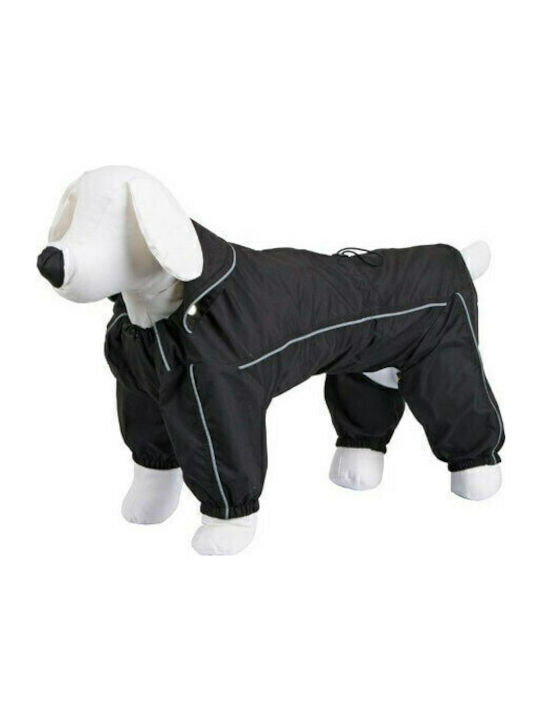 Kerbl Manchester Black Waterproof / Windproof Dog Coat with 40cm Back Length