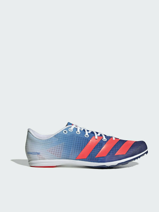Adidas DistanceStar Ανδρικά Αθλητικά Παπούτσια Spikes Legacy Indigo / Turbo / Blue Rush