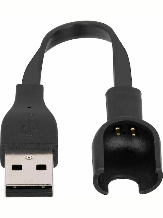 Akyga AK-SW-11 Charging Cable Wearable Charger Mi Band 2 Blackς
