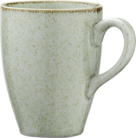 Kutahya Porselen Lima Becher aus Porzellan Grün 350ml Kutahya Porselen Lima Becher aus Porzellan Grün 350ml