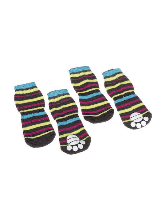 Ferplast Socks Antislip Medium Κάλτσες Σκύλου Πολύχρωμα 4τμχ