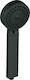 Orabella Industrial Handheld Showerhead Black Matte