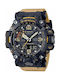 Casio G-Shock Mudmaster Uhr Solar mit Beige Kautschukarmband