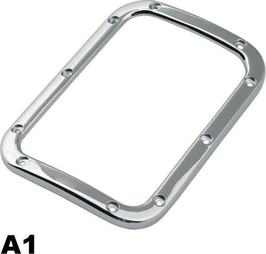 Autoline A1 Car Gear Shift Frame Decoration Decorative Gear Shift Base Frame in Silver Color
