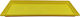 Atmosphera Nr350 Pot Plate Plastic Yellow 45x15cm