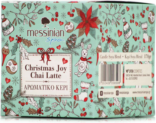 Messinian Spa Αρωματικό Σόγιας σε Βάζο Christmas Joy Chai Latte