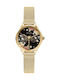 Bichette Women's Watch 28mm Battery with Gold Stainless Steel Bracelet
