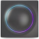 Fibaro Walli Comutator De Perete Electric Cu Comenzi Sens Unic Cu Ramă Neagră