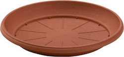 Plastona 417 Round Plate Pot Terracotta 17x17cm