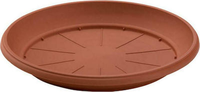 Plastona 417 Rund Teller Topf Terracotta 17x17cm