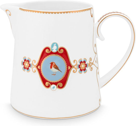 PiP Studio Love Birds Medallion de Servire din Porțelan Alb 1buc