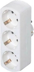 Com T-Shaped Wall Plug 3 Sockets Com T-Shaped Wall Plug 3 Sockets
