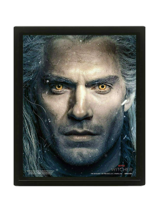 Pyramid International The Witcher 3D Effect Intertwined Painting Plastic 20x26cm