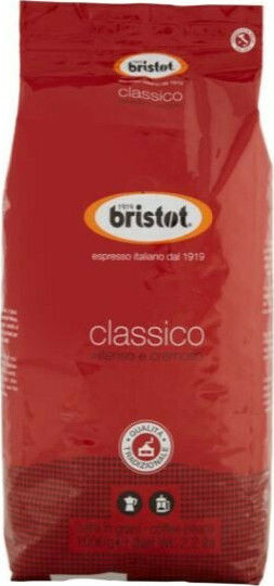 Bristot Espresso Kaffee Classico Bohnen 1kg