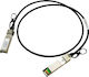 HP Καλώδιο Οπτικής Ίνας SFP+ 1.2m Μαύρο