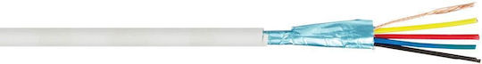 VK Lighting Кабел за аларма с диаметър 4x0.22mm² 1м