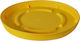 Atmosphera City Plastic Yellow Pot Plate 14.7x1...
