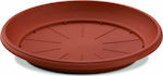 Atmosphera 241 Round Plate Pot Terracotta 20x20cm