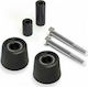 Barracuda Motorcycle Protective Frame Sliders Frame Sliders for Kawasaki Versys 650 2014-2020 KV6101-19