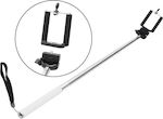 Blow SF-101 Selfie Stick με Τηλεχειριστήριο / Bluetooth Λευκό