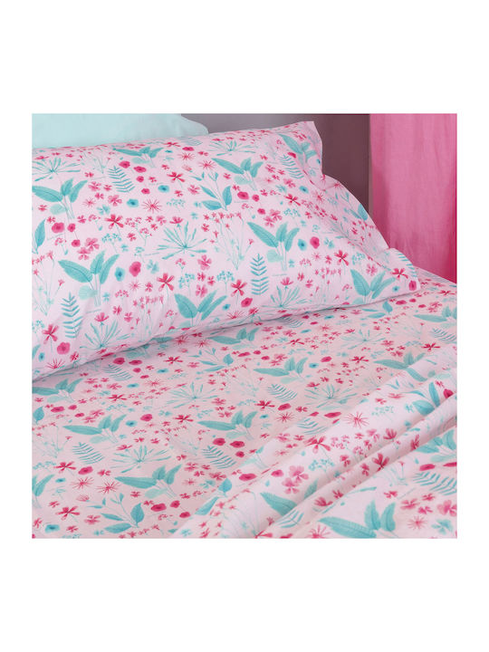 Palamaiki Kids Cotton Pillowcase 50x75cm Pink