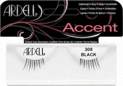 Ardell Accent False Lashes in Black color 308