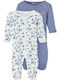 Name It Set Babystrampler Langärmliges mit Hose Mehrfarbig 2Stück