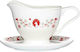 Kitchen Craft Weihnachtlich Schale Porzellan Weiß 470ml