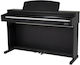 Gewa Electric Upright Piano DP 345 Set with 88 Weighted Keys Built-in Speakers and Connection with Headphones and Computer Rosewood
