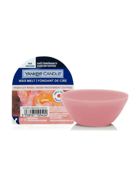 Yankee Candle Αρωματικό Wax Melt με Άρωμα Fresh Cut Roses 22gr