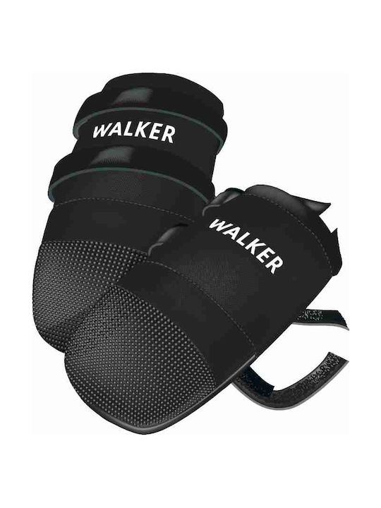Trixie Walker Care Shoes Dog 2Xlarge Black in B...