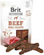 Brit Jerky Snacks Beef Dog Treats Diet with Chicken and Meat 80g