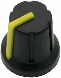 On-Off switch Rotary Yellow 1pcs