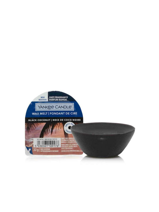 Yankee Candle Χριστουγεννιάτικο Αρωματικό Wax Melt με Άρωμα Black Coconut 1676074 22gr