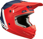 Thor MX Youth Sector Chev Red/Navy Motorradhelm Motocross 0111-1472