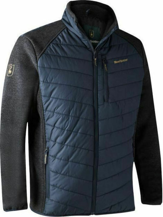 Deerhunter Moor Padded Jacket Jagdjacke Softshell Blau