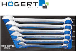 Högert HT7G121 Σετ Γερμανοπολύγωνα με Mέγεθος από 22mm έως 32mm 6τμχ