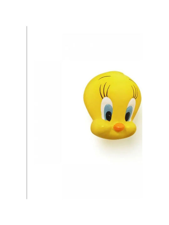 Viobrass 638 Tweety Copii Buton Mobilier din Plastic în Culoare Galben 32mm 1buc