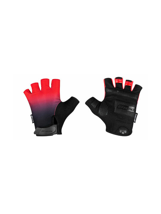 Force Shade Halber Finger Fahrradhandschuhe Erwachsene Rot
