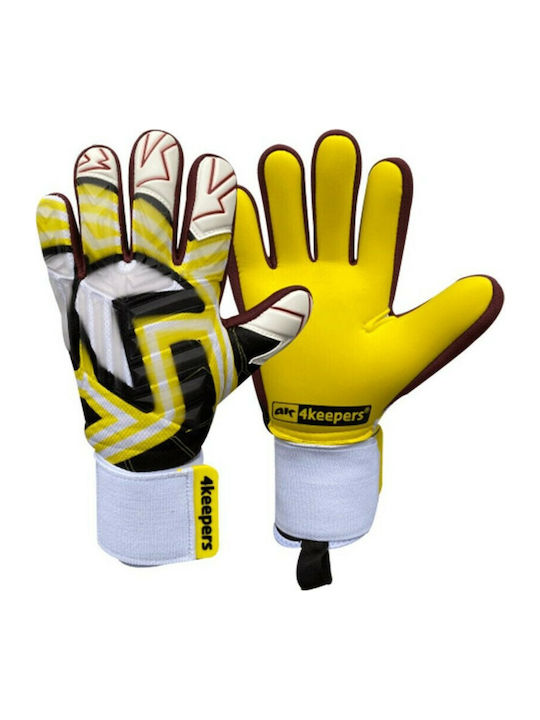 4Keepers Evo Trago NC Γάντια Τερματοφύλακα Ενηλίκων Κίτρινα