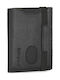 Leather Men's Wallet Classic with RFID Black