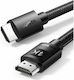 Ugreen HD140 HDMI 2.1 Ultra High Speed 48Gbps 4K 120Hz HDR VRR Cable HDMI Male - HDMI Male 5m Black