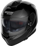 Nolan N80-8 Classic N-Com Glossy Black (3) Motorradhelm Volles Gesicht 61582