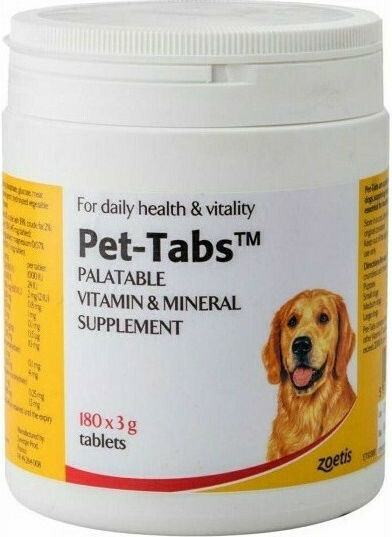 Zoetis Pet-Tabs Tablets for Dogs 180 tabs