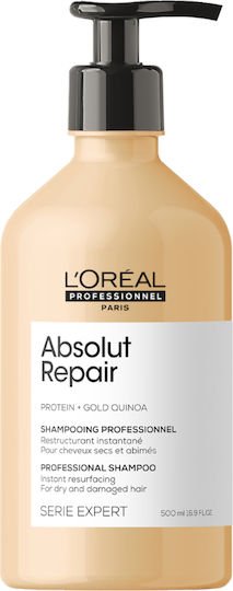 L'Oréal Professionnel Absolut Repair Shampoos Reconstruction/Nourishment & Hydration for Dry Hair Hair 500ml
