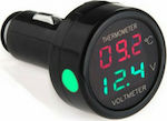 Car Voltmeter Digital Instrument