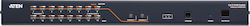 Aten 2-Console 16-Port Multi-Interface (DisplayPort, HDMI, DVI, VGA) Cat 5 KVM Switch