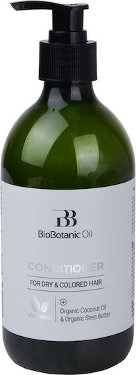 BioBotanic Oil Magic For Colored, Damaged Hair Conditioner Feuchtigkeitsspendend für Trocken Haare 500ml