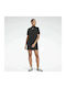 Reebok Mini Athletic Dress T-Shirt Short Sleeve Black